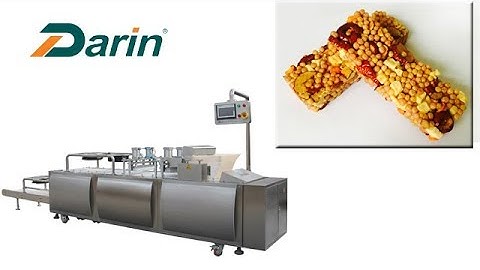Cereal Bar/Granola Bar/Dry Fruit Snacks Forming Machine|DARIN lily