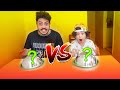 COMIDA CRUA VS COMIDA PRONTA! (CHALLENGE)