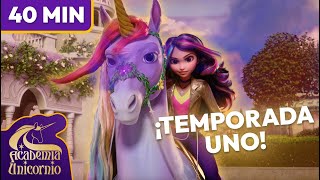 ¡Academia Unicornio TEMPORADA 1 COMPLETA! 🌈 (en 40 minutos) | Dibujos Animados para Niños