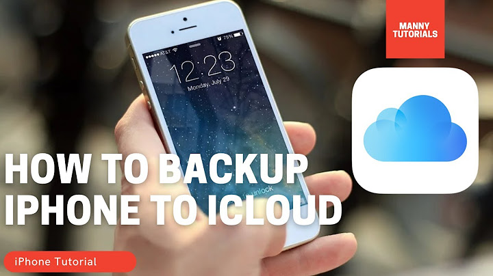 How to backup iphone to icloud before getting new phone