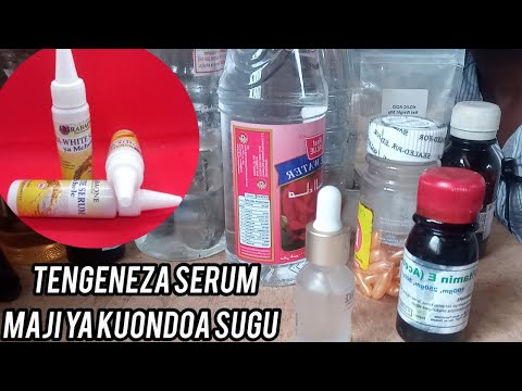 Video: Jinsi Ya Kutengeneza Maji Yanayong'aa Nyumbani