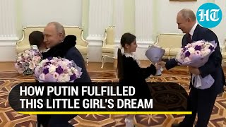 Putin Fulfils Little Girl’s Wish Who Cried for Not Being Able to See Him | Fun Chat Goes Viral
