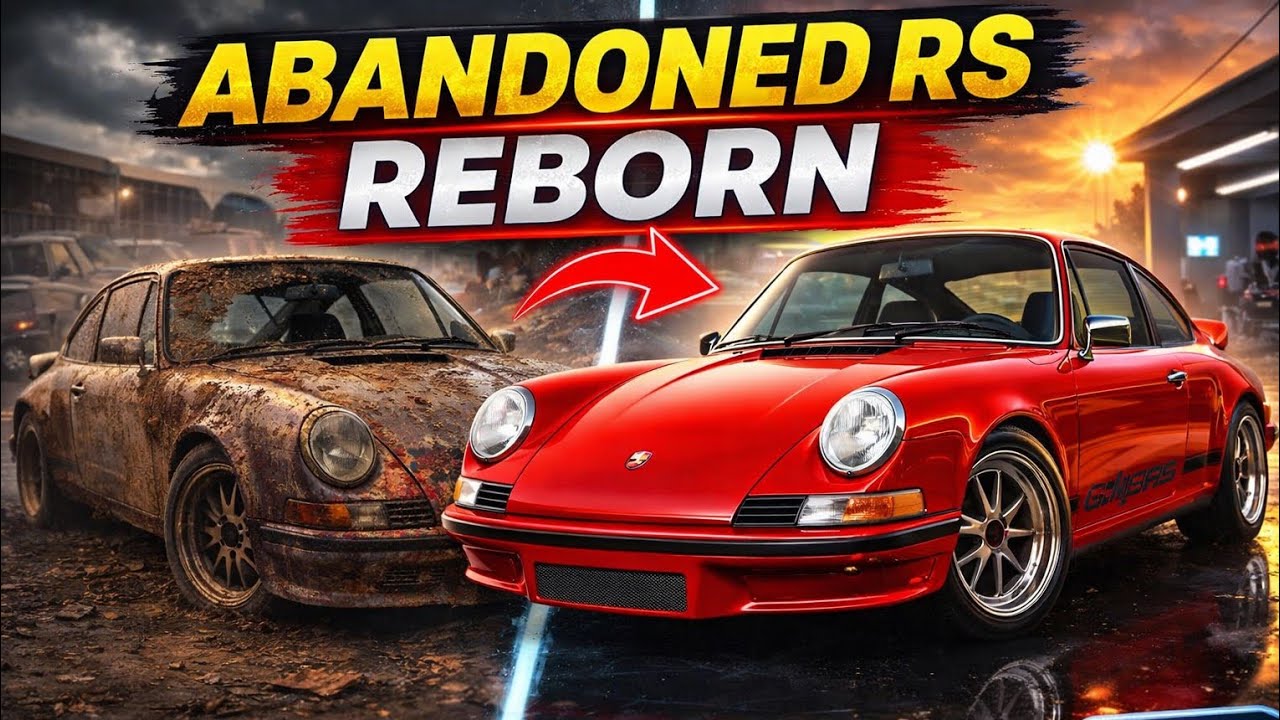 Abandoned 1973 Porsche 911 Carrera RS FULL ASMR Restoration (Satisfying Rebuild!)