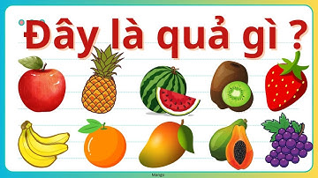 Bé học tiếng Anh với những loại trái cây! 🍓🍋