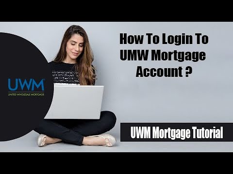 How to Login to UWM Mortgage Account | UWM Mortgage Login