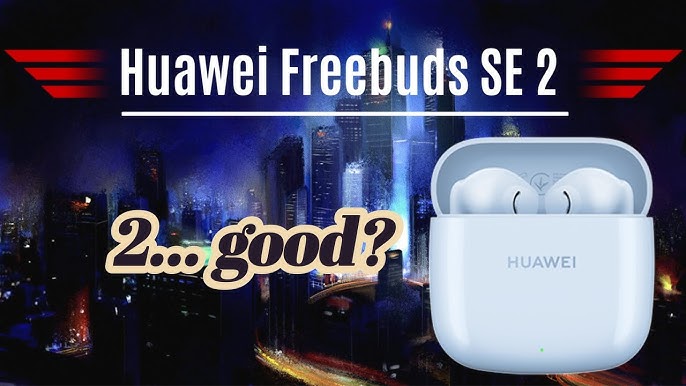 HUAWEI FreeBuds SE 2 Wireless Earbuds - 40Hour Battery Life Earphones -  Bluetooth in-Ear Headphones with IP54 Dust and Splash Resistant - Compact