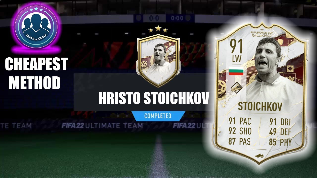 FIFA 23 SBC Hristo Stoichkov World Cup Icon LEAKED: Cheapest