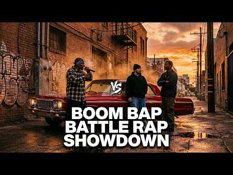 Boom Bap-Battle Rap Nas Boom Bap Street Poetry | Legendary Hip Hop Flow & Urban Cinematic Aesthetic