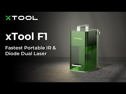 xTool F1: Fastest Portable IR & Diode Dual Laser Machine