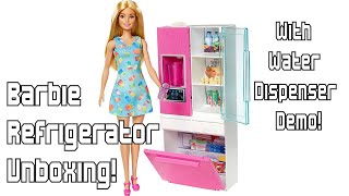 Unboxing A Barbie Refrigerator