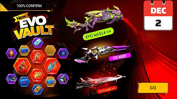 Next Evo Vault Event 2025 December Month Evo Vault Event | New Evo Vault Event Konsa Aayega FF