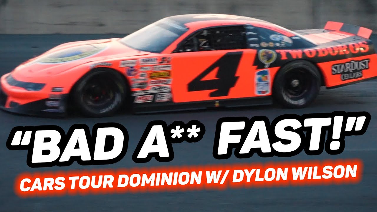 FASTEST TRACK I'VE EVER BEEN TO! | CARS Tour Dominion race VLOG w/ Dylon Wilson