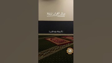 ولسوف يعطيك ربك فترضى #القران الكريم #ورتل القران ترتيلا