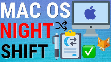 How To Setup Night Shift on Macbook & Mac