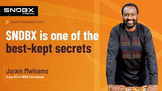 SNDBX is one of the best-kept secrets | Joram Mwinamo