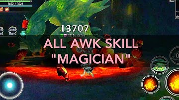 AVABEL ONLINE : ALL AWAKEN SKILL MAGICIAN 2019!!! *UPDATE`