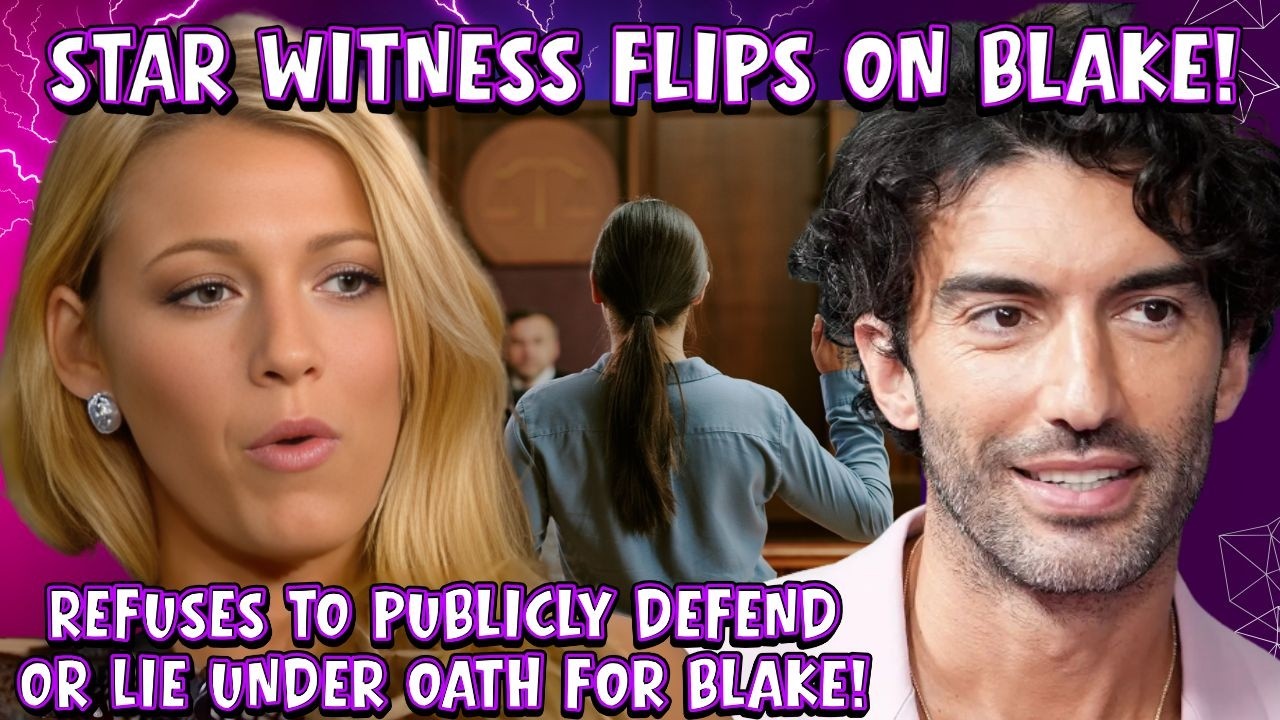 Blake Lively's STAR WITNESS Flips On Her! “Blake is LYING about EVERYTHING!”