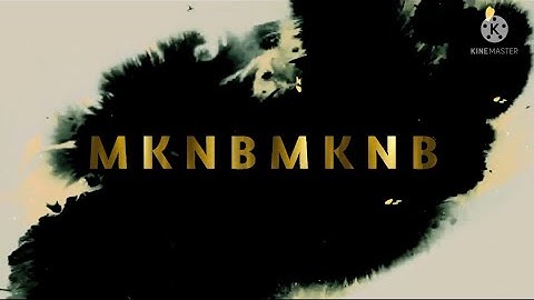 How to create ink splatter effect video in kinemaster in tamil