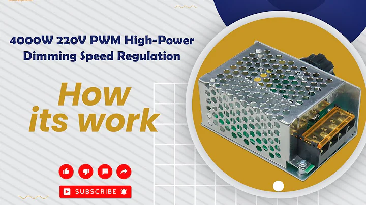 4000W 220V PWM High-Power Dimming Speed Regulation