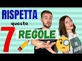 7 REGOLE da RISPETTARE per NON LITIGARE in ITALIA! Comportamenti che gli ITALIANI DETESTANO! 😡 😠