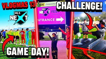 CRAZY DAY AT MLS NEXT FEST!!! *GAME FOOTAGE*
