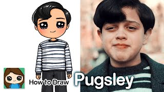 How to Draw Pugsley | Netflix Wednesday Addams Family