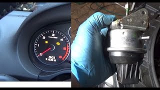 Como cambiar el actuador del TURBO (G581). Error  P2563. Parte 1 de 4. AUDI/VW Motor 2.0 TDI CBA