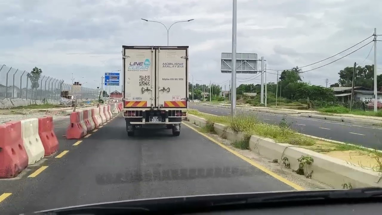 Jalan baharu Teluk Ketapang - LTSM  |  Progres pada 18 September 2025