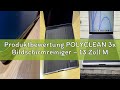 Produktbewertung POLYCLEAN 3x Bildschirmreiniger – 13 Zoll Microfasertuch für Display, Laptop und Ta