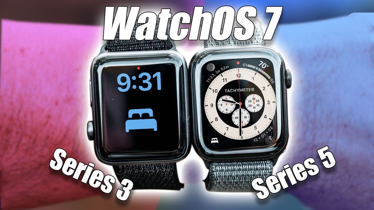 ⁣WatchOS 7, 30+! Features & Changes On Both Series 3 and Series 5 Apple Watch.