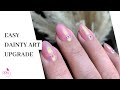 Watch me work structure overlay with simple nail art upgrade