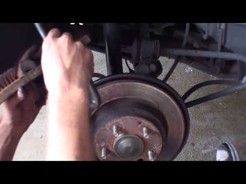 How To Replace Brake Pads On A Car, Acura Legend