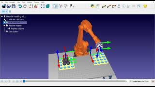 @RoboDK @KHALIDAHMED​#Robotics #RoboDK #IndustrialEngineering #Automation #Simulation #ABB #Smar