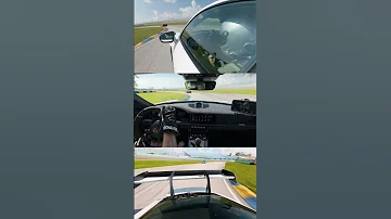 C8 Corvette Spinout On Track Near Miss Porsche POV Cars Racing Corvette 