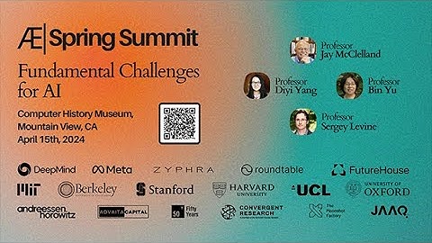 Decision making with data: a path to resourceful autonomous agents. Sergey Levine (AE Spring 2024).