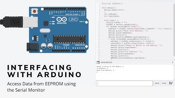 Circuit Design - Access Data from EEPROM using the Serial Monitor