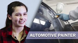 Job Talks  Automotive Painter  Find Out What Catherine Enjoys in her Job