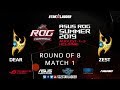 2019 Assembly Summer Ro8 Match 1: Dear (P) vs Zest (P)