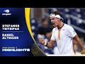 Ref:gvKB8-AzWts Stefanos tsitsipas vs. daniel altmaier highlights | 2025 us open round 2