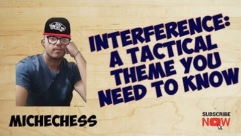 Chess Tactics #8: Interference [5 AMAZING Puzzles] | Interception