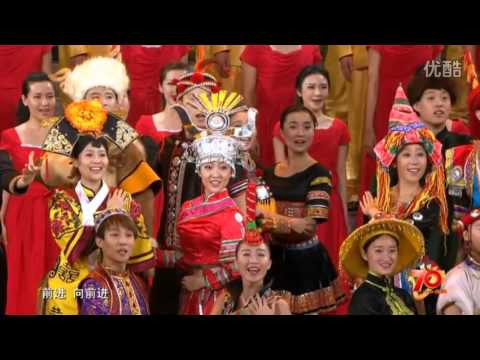 chinese army choir 中国大陆解放军大合唱 《光荣与梦想》