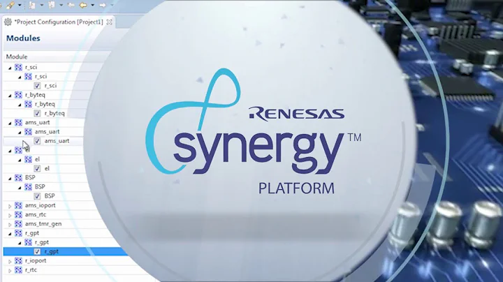 Renesas Synergy Integrated Solutions Development Environment