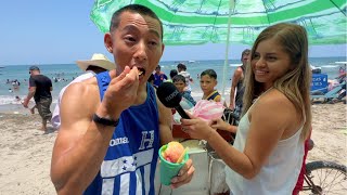 Walking the PACKED beaches of Honduras during Easter Week | Tela 🏝🇭🇳