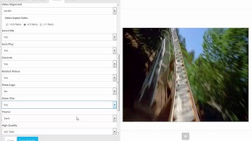 Member Player Visual Composer Addon - Youtube Parameters