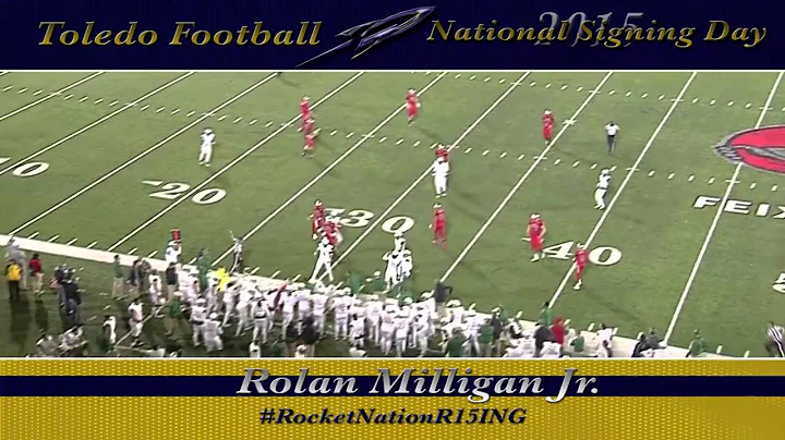 Rolan Milligan - Defensive Back - University of To...