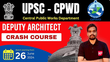 CPWD Deputy Architect Crash Course