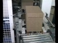 Jomet  automatic palletizing for envelope boxes with 2 lines in one