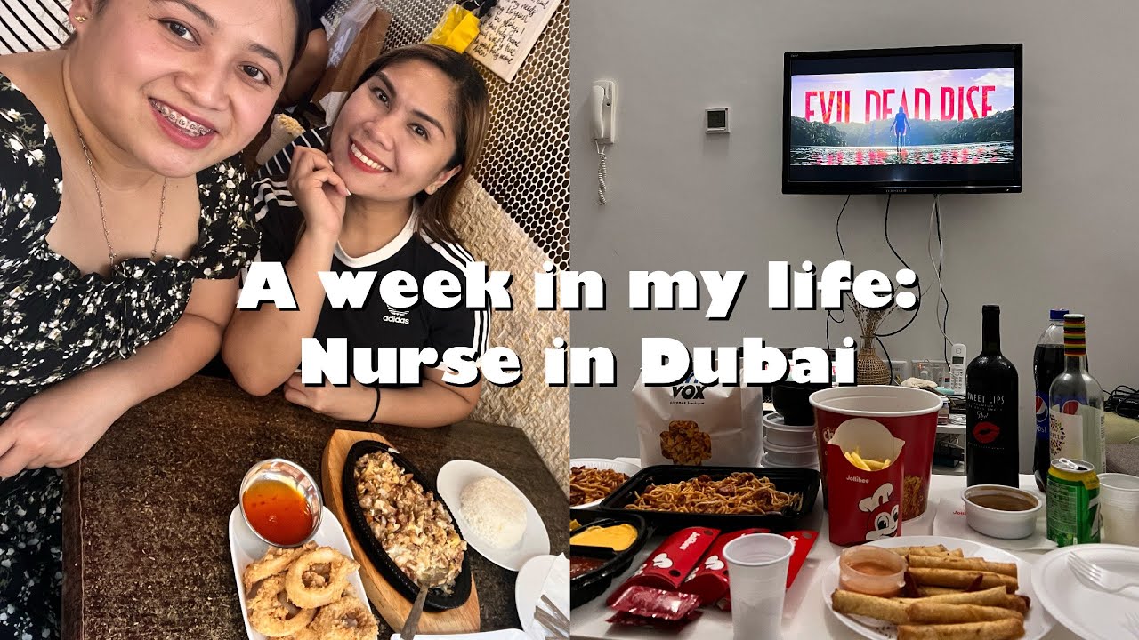 A week in a life of a Nurse in Dubai Living alone in Dubai Pita