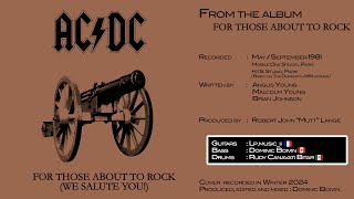 AC/DC - For Those About to Rock...(Cover with vocal from...Donington 1991)