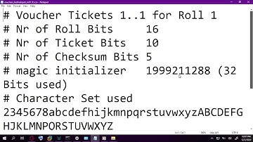 pfsense Voucher making guide